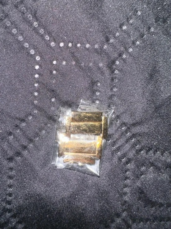 Michael Kors Gold Tone Crystal-Trim Watch Mother of Pearl face - Picture 4 of 11